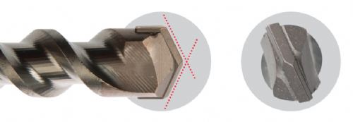 Armeg hammer drill bits from Peak Electrical Supplies, Matlock