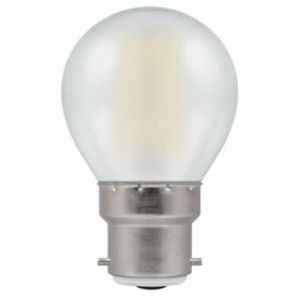 LED Round Filament Clear • 6.5W • 2700K • BC-B22d • Stock Code: 12790