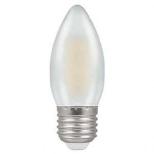 LED Candle Filament Clear • Dimmable • 5W • 2700K • ES-E27