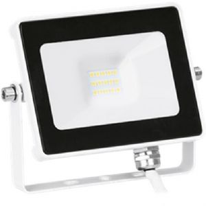 White Aurora QuaZar™ 10W Adjustable IP65 Driverless Floodlight