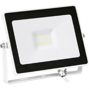 White Aurora QuaZar™ 20W Adjustable IP65 Driverless Floodlight