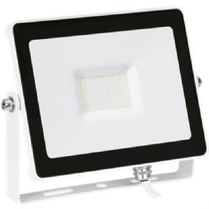 White Aurora QuaZar™ 30W Adjustable IP65 Driverless Floodlight