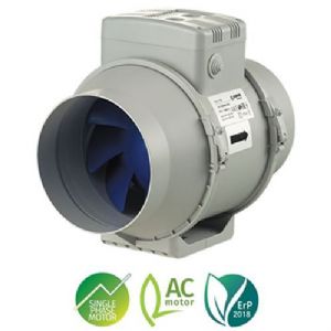 Blauberg Turbo Bathroom Shower Fan Kit 100mm with Timer Code: KIT-TURBO-E-100-T-DPR