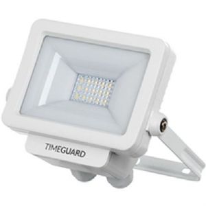 White Timeguard 10W LED Professional Rewirable Floodlight