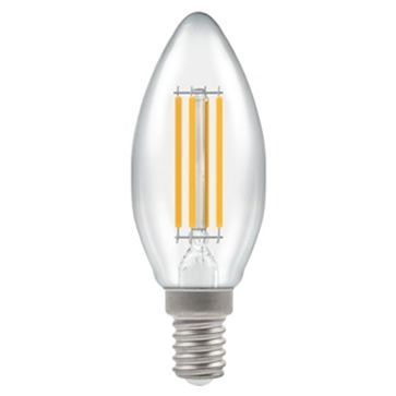 LED Candle Filament Clear • 6.5W • 2700K • SES-E14 • Stock Code: 12783