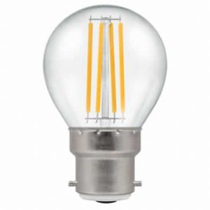 Browse LED Round Filament Clear • 6.5W • 2700K • BC-B22d • Stock Code: 12790