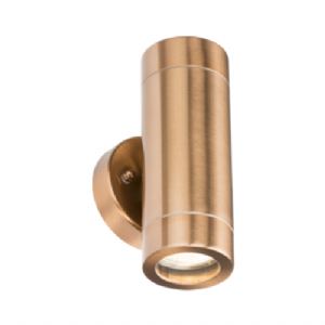 Browse 230V IP65 GU10 2 x 35W Up & Down Wall Light - Copper Colour Code: WALL2LC