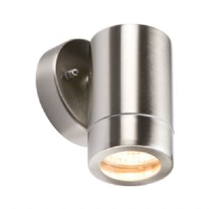 Browse 230V IP65 Lightweight Stainless Steel Fixed GU10 35W Fitting Code: WALL1L