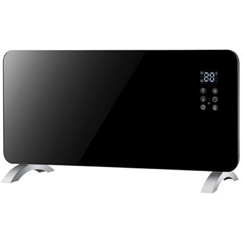 2KW GLASS PANEL HEATER WIFI – BLACK - Product Code: HPGS2BKSM