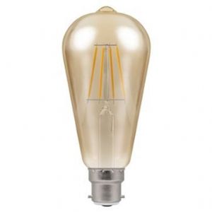 LED ST64 Filament Antique • Dimmable • 5W • 2200K • BC-B22d • Stock Code: 4221
