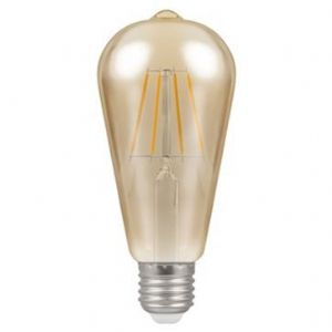 Browse LED ST64 Filament Antique • Dimmable • 5W • 2200K • ES-E27 • Stock Code: 4238