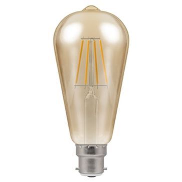 LED ST64 Filament Antique • Dimmable • 7.5W • 2200K • BC-B22d • Stock Code: 4245
