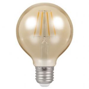Browse LED Globe G80 Filament Antique • Dimmable • 5W • 2200K • ES-E27 • Stock code: 4276
