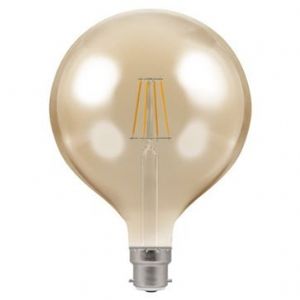 LED Globe G125 Filament Antique • Dimmable • 7.5W • 2200K • BC-B22d • Stock Code: 4306