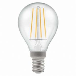 Browse LED Round Filament Clear • Dimmable • 5W • 2700K • SES-E14 • Stock Code: 7246