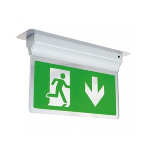 EAGLE 3-IN-1 LED EXIT SIGN MAINTAINED / NON-MAINTAINED 2.5W WHITE