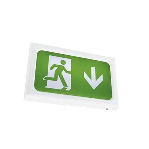 ENCORE LED EXIT SIGN SELF TEST MAINTAINED / NON-MAINTAINED 2.6W WHITE