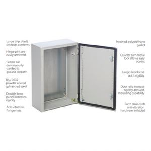 Browse Contactum Metal IP66 Enclosures