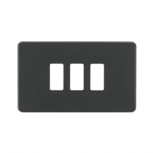 MLA Screwless Grid Faceplate