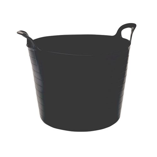 Multi-Purpose Flexible Bucket, 42L Capacity, Black