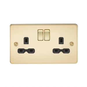 Polished Brass Flat Plate