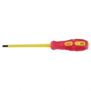 Browse VDE Approved Fully Insulated Plain Slot Screwdriver, 5.5 X 125mm (Display Packed)