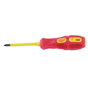 Browse VDE Approved Fully Insulated PZ TYPE Screwdriver, No.1 X 80mm (Display Packed)